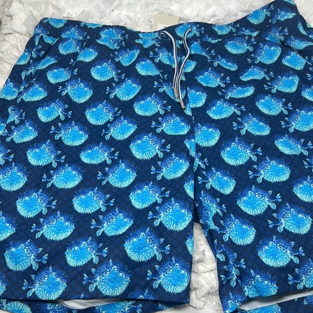 New Peter Millar seaside collection Swim Trunk Men’s X-Large Swimwear XL